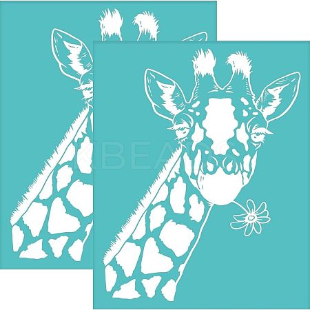 Self-Adhesive Silk Screen Printing Stencil DIY-WH0338-039-1