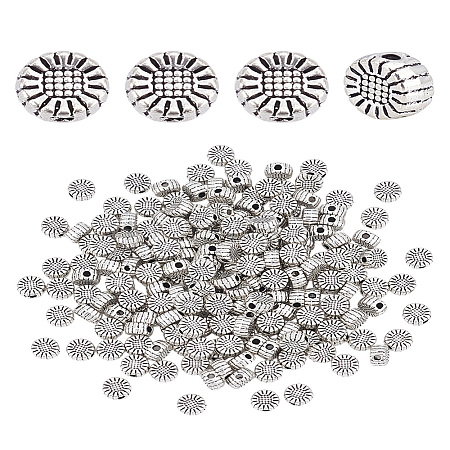 200Pcs Tibetan Style Alloy Beads TIBEB-LP0001-73AS-1