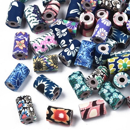 Handmade Polymer Clay Beads CLAY-N008-046-1