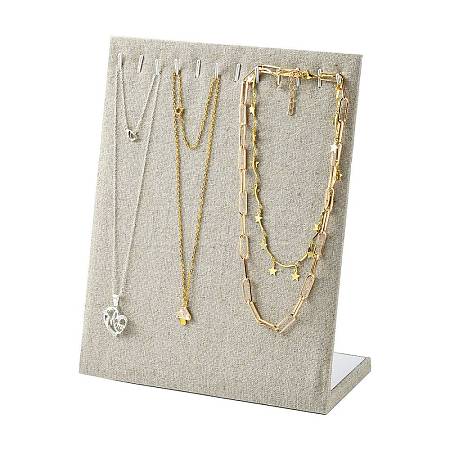 Wood Necklace Display Stands LS-NDIS-N010-01-1