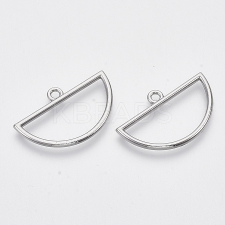 Alloy Open Back Bezel Big Pendants LS-X-PALLOY-S132-002-1