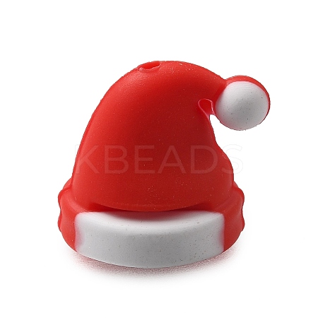 Christmas Theme Silicone Focal Beads LS-SIL-L007-01E-1