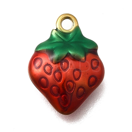 304 Stainless Steel Enamel Pendants STAS-Z163-22G-04-1