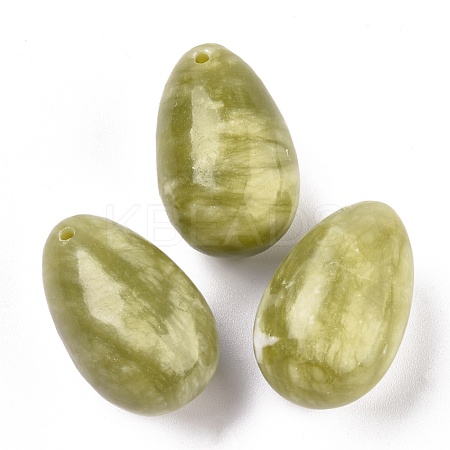 Natural Chinese Southern Jade Pendants G-P438-E-08-1