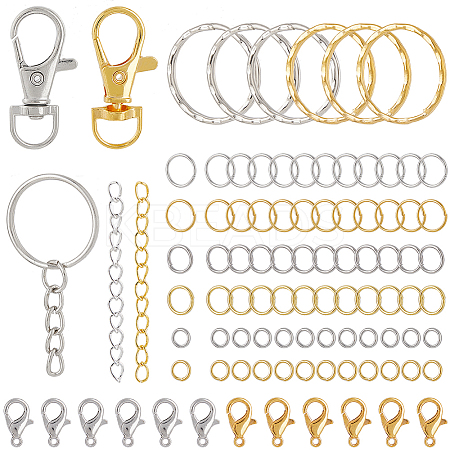 DIY Keychain Making Finding Kits DIY-SP0002-91-1