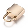 Rectangle Alloy Padlock Mini Lock with Key PALLOY-H191-02G-4