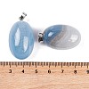 Natural Agate Dyed Pendants G-Q172-07P-02-3