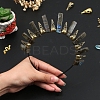 Natural Labradorite Hair Bands PW-WG34197-09-1