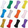 60M 12 Colors Wave Bending Fringe Trim OCOR-GF0003-47-1