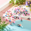 100Pcs Sports Theme Handmade Polymer Clay Beads CLAY-TA0002-16-5
