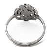 Non-Tarnish 201 Stainless Steel Finger Rings RJEW-G278-20P-2