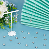 30Pcs 304 Stainless Steel Rhinestone Chamrs STAS-BBC0004-06-4