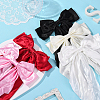 5Pcs 5 Colors Bowknot Polyester Hair Barrettes PHAR-SP0001-18B-5
