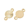 Brass Connector Charms KK-Z136-23G-02-2
