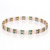 Bohemian Glass Seed Beaded Stretch Bracelets JM4508-23-1