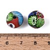 Handmade Millefiori Glass Lampwork Round Beads LA-N001-01B-13MM-3