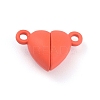 Alloy Magnetic Clasps with Loops PALLOY-P223-B01-08-1