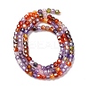 Cubic Zirconia Bead Strands ZIRC-P109-01B-10-4