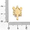304 Stainless Steel Eanmel Pendants RESI-R155-016G-3