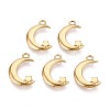 304 Stainless Steel Pendants STAS-T072-134G-1