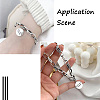 Tibetan Style Alloy Pendants TIBEP-KS0001-02AS-7
