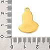 201 Stainless Steel Pendants STAS-Q015-01G-3