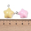 Opaque Resin Pendants X-RESI-H162-07P-02-3
