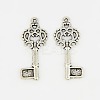 Tibetan Style Alloy Pendants TIBEP-22482-AS-RS-1