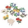 12Pcs 6 Styles Alloy Enamel Pendants ENAM-L054-02G-3