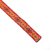 Ethnic Style Embroidery Polyester Ribbons OCOR-WH0066-07B-3