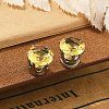 Cubic Zirconia Clip-on Earrings EJEW-L100-01P-02-1