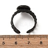 Curb Chains Shapes 304 Stainless Steel Ring Components STAS-P454-04B-B-3