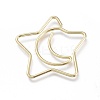 Star & Moon Shape Iron Paperclips TOOL-K006-25LG-1