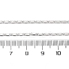 Brass Link Chain Necklaces for Women NJEW-D302-12P-4