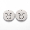 Tarnish Resistant 201 Stainless Steel Pendants STAS-Z001-B-07P-1