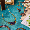 13 Strands 13 Style Electroplate Glass Beads Strands GLAA-TA0001-81-7