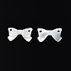 Natural White Shell Connector Charms SSHEL-N003-141-1