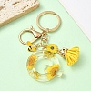 Resin & Alloy Enamel Keychain KEYC-YW00134-17-1