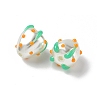 Baking Paint Baking Paint Glass Beads LAMP-Z014-02-4