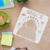 Plastic Reusable Drawing Painting Stencils Templates DIY-WH0172-400-3