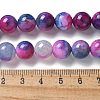 Natural Agate Beads Strands G-NH0001-G04-01-5
