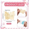 21Pcs Birthday Theme Mirror Effect Acrylic Birthday Cupcake Insert Card Decoration AJEW-SP0001-73B-2