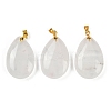 Natural Quartz Crystal Pendants G-I387-03D-G-1