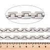 201 Stainless Steel Square Link Chains CHS-H118-17P-2