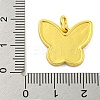 Brass Micro Pave Clear Cubic Zirconia Pendants KK-R159-15G-01-3