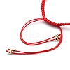 Adjustable Nylon Thread Braided Bead Bracelets BJEW-JB05448-02-3