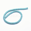 Synthetic Turquoise Beads Strands G-E476-01A-2