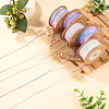 5 Rolls 5 Colors Segment Dyed Macrame Cotton Cord OCOR-TA0004-05C-6