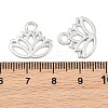 Tibetan Style Alloy Charms TIBEP-36884-P-RS-3