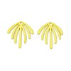 Spray Painted Alloy Pendants PALLOY-Q433-029B-RS-2